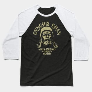 Genghis Khan - World Conquest Tour Baseball T-Shirt